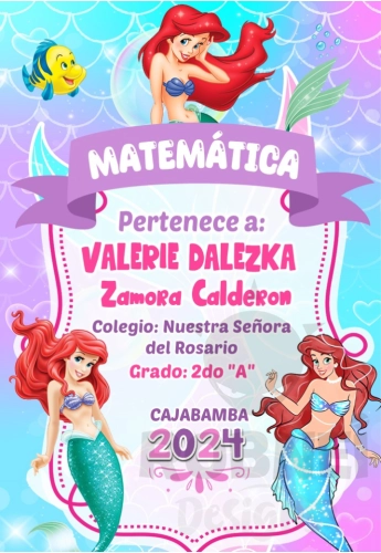 Sirenita Ariel Caratula